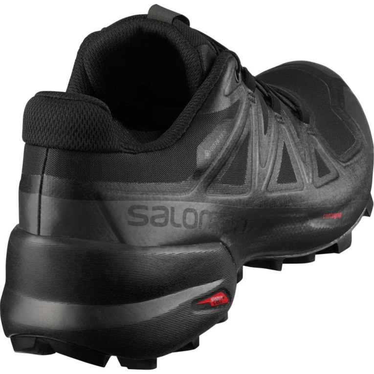 Sapatilhas Trail Running Salomon Speedcross 5 GTX Masculino Pretas | PT R12039